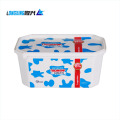 Container Bowl Box Tub Bucket Ice Cream IML Plastic Cup with Lid Spoon